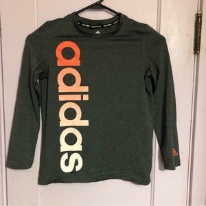 Adidas kids long sleeve shirt